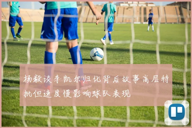 杨毅谈李凯尔归化背后故事高层特批但速度慢影响球队表现